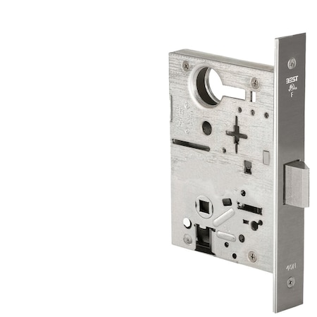 Best Grade 1 Passage Mortise Lockbody Only, Satin Stainless Steel Finish, Field Reversible 45HCAN630